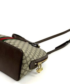Gucci Supreme Medium Dome Satchel Crossbody 10