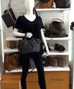 Louis Vuitton Black Empreinte Mazarine PM Satchel Crossbody 3