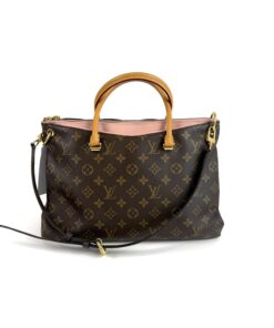 Louis Vuitton Monogram Pallas Rose Ballerine Shoulder Bag 19