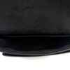 Interior compartment lined in black