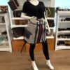 Backpack carried by a mannequin in the boutique
