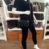 Mini Marmont worn crossbody on a mannequin in the boutique