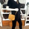 Gucci Soho Disco Yellow Exotic Ostrich Leather Crossbody Limited Edition 2