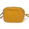 Gucci Soho Disco Yellow Exotic Ostrich Leather Crossbody Limited Edition 11
