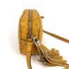 Gucci Soho Disco Yellow Exotic Ostrich Leather Crossbody Limited Edition 12