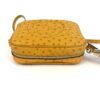 Gucci Soho Disco Yellow Exotic Ostrich Leather Crossbody Limited Edition 14