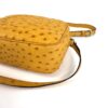 Gucci Soho Disco Yellow Exotic Ostrich Leather Crossbody Limited Edition 17