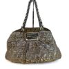 Fendi Metallic Lurex Zucca Mia Tote Brown 4