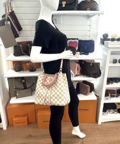Louis Vuitton Neo Noe Azur with Rose Ballerine 5