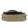 Base of the bag seen end on with the strap above