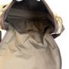 Bag held open showing the wipe clean lining