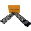 Louis Vuitton Gris Since 1854 Silk Bandeau Scarf Black White and Hermes Evelyne PM Hot Pink Bundle (Copy) 2