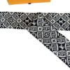 Louis Vuitton Gris Since 1854 Silk Bandeau Scarf Black White and Hermes Evelyne PM Hot Pink Bundle (Copy) 12