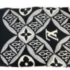 Louis Vuitton Gris Since 1854 Silk Bandeau Scarf Black White and Hermes Evelyne PM Hot Pink Bundle (Copy) 13