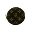Reverse side showing the monogram canvas