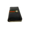 Wallet standing on end showing the slim profile