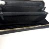 Card slots and the centre zip pocket seen from above
