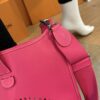 Louis Vuitton Gris Since 1854 Silk Bandeau Scarf Black White and Hermes Evelyne PM Hot Pink Bundle (Copy) 19
