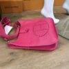 Louis Vuitton Gris Since 1854 Silk Bandeau Scarf Black White and Hermes Evelyne PM Hot Pink Bundle (Copy) 25