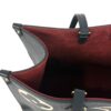 Interior corner showing the strap attachment