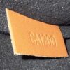 Date code stamped on the leather tab inside