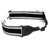 Strap laid open with the matte black slider in view