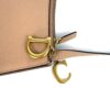Dior Saddle Triple Zip Pouch Bag Nude Crossbody or Shoulder Bag 13