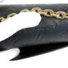 Leather shoulder pad on the chain strap