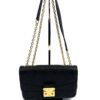 Louis Vuitton Marceau shoulder bag in black Monogram Empreinte leather with gold S-lock and chain strap