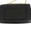 Back of the bag with the flat exterior pocket