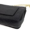 Angled back view with the chain strap