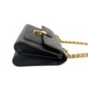 Side view with the chain strap attached