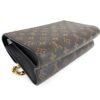 Base and side of the bag in monogram canvas