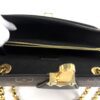 Interior with the gold hardware and chain attachment