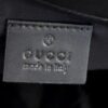 GUCCI made in Italy label stitched into the black lining