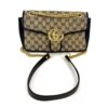 Front of the bag with the chain doubled short