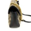 Narrow side profile showing the bag depth