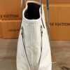 Back of the tote showing its narrow profile