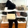 Soho crossbody worn by a mannequin in the boutique
