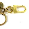 Close up of the swivel clasp and the split key ring