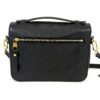 Back of the bag showing the exterior zip pocket