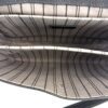 Interior lining and card slots inside the bag