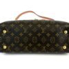 Underside of the bag showing the five gold feet