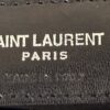 Leather tag reading SAINT LAURENT PARIS MADE IN ITALY