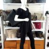 Louis Vuitton Empreinte Monogram Giant Neverfull MM Black 3