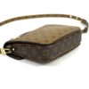 Underside of the bag with the strap attached