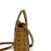 Side of the shopper with the top zip closed