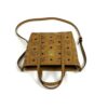 Front of the shopper with the strap laid across
