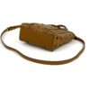 Underside of the shopper showing the leather base