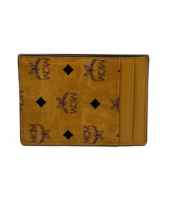 Angled view of the card case showing the side slots